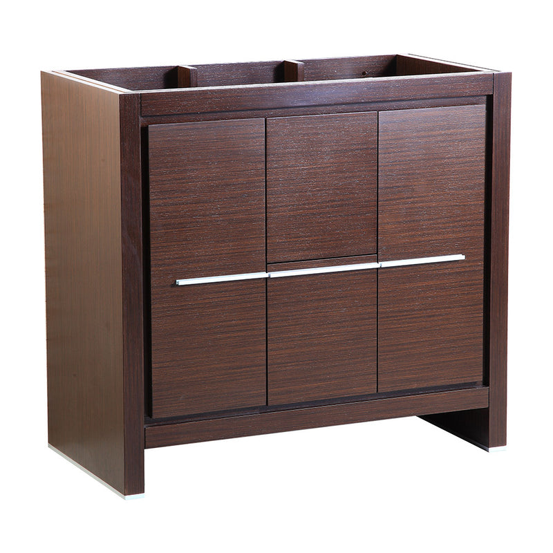 Fresca Allier 36" Wenge Brown Modern Bathroom Cabinet FCB8136WG