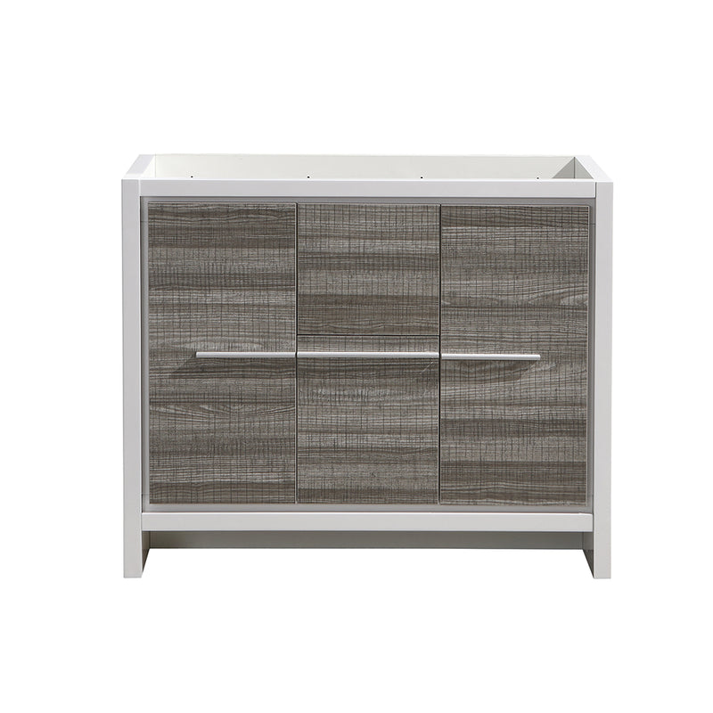 Fresca Allier Rio 40" Ash Gray Modern Bathroom Cabinet FCB8140HA