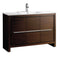 Fresca Allier 48" Wenge Brown Modern Bathroom Cabinet w/ Sink FCB8148WG-I