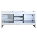 Fresca Allier 72" White Modern Double Sink Bathroom Cabinet FCB8172WH