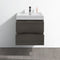 Fresca Valencia 24" Gray Oak Wall Hung Modern Bathroom Vanity FCB8324GO-I