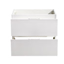 Fresca Valencia 24" Glossy White Wall Hung Modern Bathroom Cabinet FCB8324WH