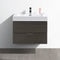 Fresca Valencia 30" Gray Oak Wall Hung Modern Bathroom Vanity FCB8330GO-I