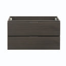 Fresca Valencia 36" Gray Oak Wall Hung Modern Bathroom Cabinet FCB8336GO