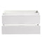 Fresca Valencia 40" Glossy White Wall Hung Modern Bathroom Cabinet FCB8342WH