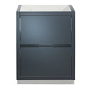 Fresca Valencia 24" Dark Slate Gray Free Standing Modern Bathroom Cabinet FCB8424GG