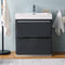 Fresca Valencia 30" Dark Slate Gray Free Standing Modern Bathroom Vanity FCB8430GG-I