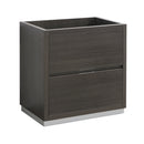 Fresca Valencia 30" Gray Oak Free Standing Modern Bathroom Cabinet  FCB8430GO