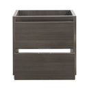 Fresca Valencia 30" Gray Oak Free Standing Modern Bathroom Cabinet FCB8430GO