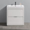 Fresca Valencia 30" Glossy White Free Standing Modern Bathroom Vanity FCB8430WH-I