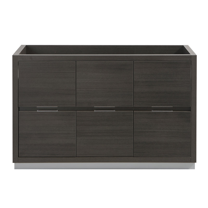 Fresca Valencia 48" Gray Oak Free Standing Single Sink Modern Bathroom Cabinet FCB8448GO