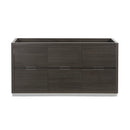 Fresca Valencia 60" Gray Oak Free Standing Single Sink Modern Bathroom Cabinet FCB8460GO