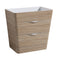 Fresca Milano 32" White Oak Modern Bathroom Cabinet FCB8532WK