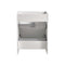 Fresca Tuscany 24" Glossy White Free Standing Modern Bathroom Cabinet FCB9124WH