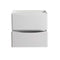 Fresca Tuscany 32" Glossy White Free Standing Modern Bathroom Cabinet FCB9132WH