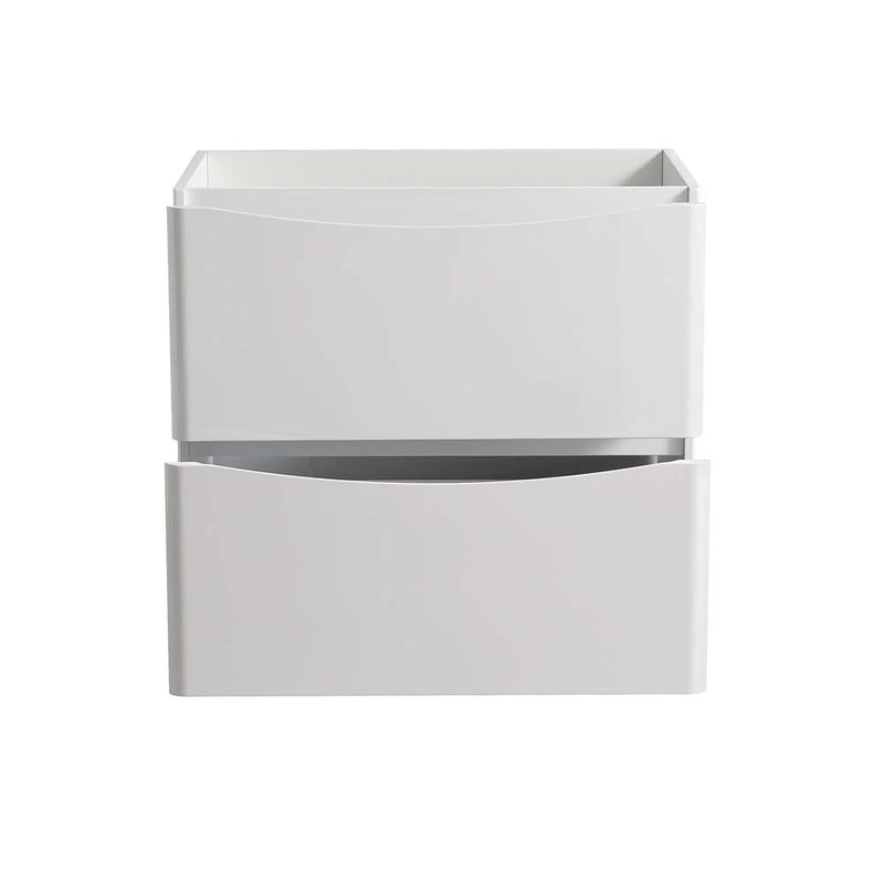 Fresca Tuscany 32" Glossy White Free Standing Modern Bathroom Cabinet FCB9132WH