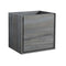 Fresca Catania 24" Ocean Gray Wall Hung Modern Bathroom Cabinet FCB9224OG