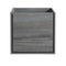 Fresca Catania 24" Ocean Gray Wall Hung Modern Bathroom Cabinet FCB9224OG