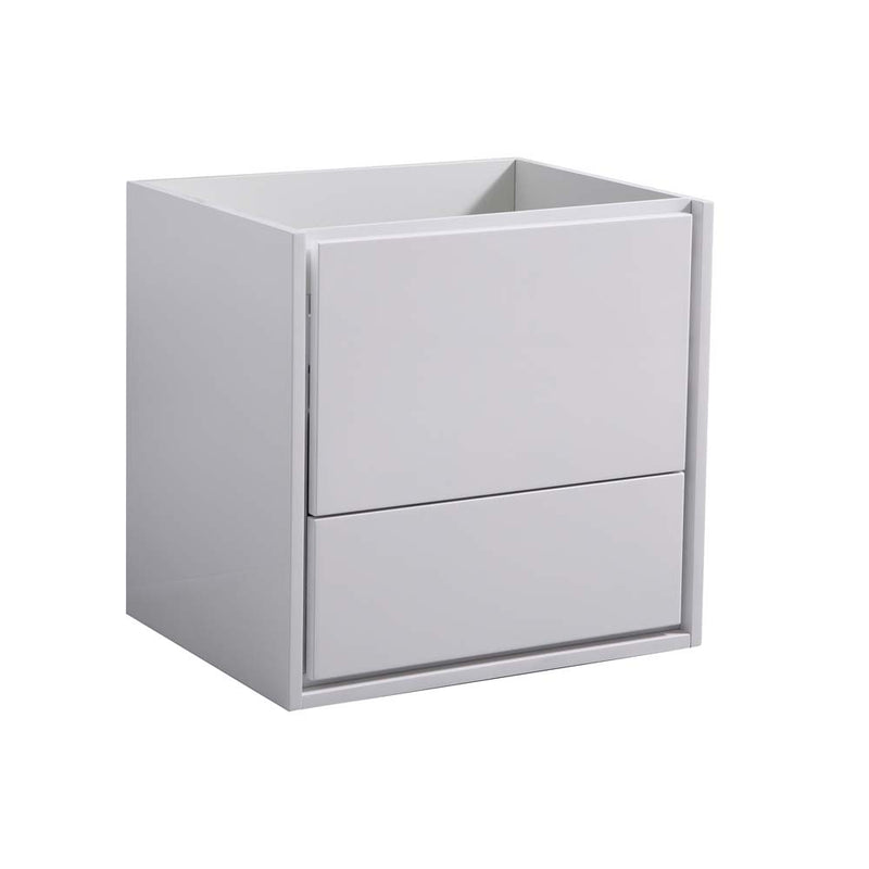 Fresca Catania 24" Glossy White Wall Hung Modern Bathroom Cabinet FCB9224WH