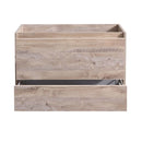 Fresca Catania 36" Rustic Natural Wood Wall Hung Modern Bathroom Cabinet FCB9236RNW