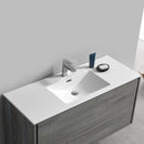 Fresca Catania 48" Ocean Gray Wall Hung Modern Bathroom Cabinet with Integrated Sink FCB9248OG-I