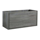 Fresca Catania 48" Ocean Gray Wall Hung Modern Bathroom Cabinet FCB9248OG