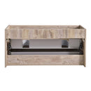 Fresca Catania 48" Rustic Natural Wood Wall Hung Double Sink Modern Bathroom Cabinet FCB9248RNW-D