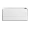 Fresca Catania 48" Glossy White Wall Hung Modern Bathroom Cabinet FCB9248WH