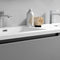 Fresca Lazzaro 60" Gray Free Standing Modern Bathroom Cabinet with Integrated Double Sink FCB93-3030GR-D-I