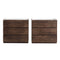 Fresca Lazzaro 72" Rosewood Free Standing Double Sink Modern Bathroom Cabinet FCB93-3636RW-D