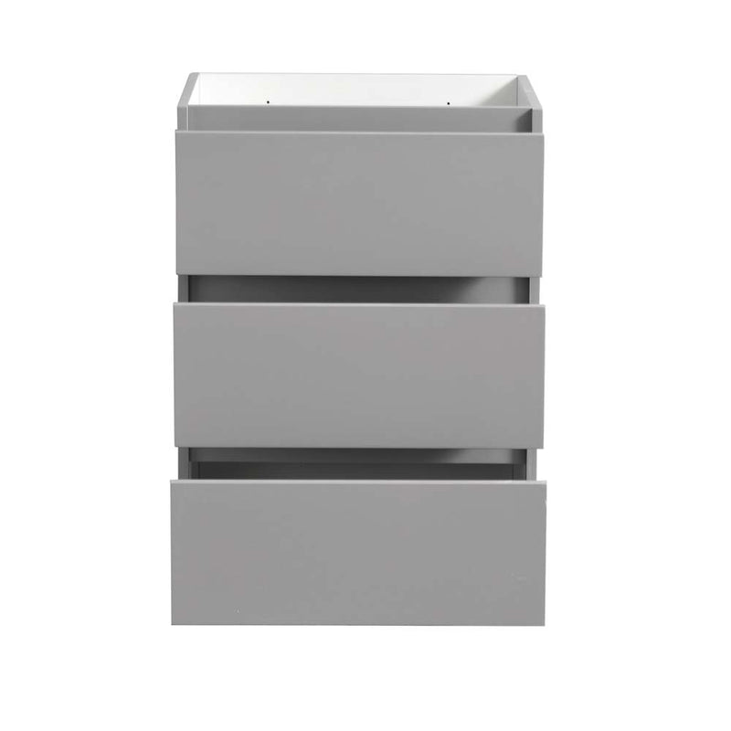 Fresca Lazzaro 24" Gray Free Standing Modern Bathroom Cabinet FCB9324GR