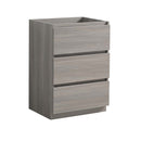 Fresca Lazzaro 24" Gray Wood Free Standing Modern Bathroom Cabinet FCB9324MGO