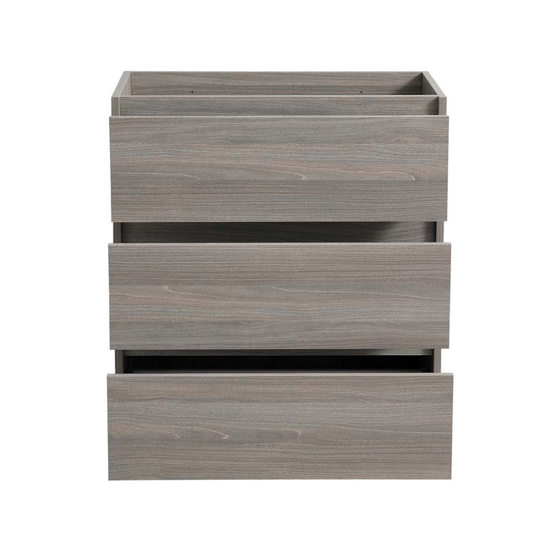 Fresca Lazzaro 30" Gray Wood Free Standing Modern Bathroom Cabinet FCB9330MGO