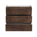 Fresca Lazzaro 36" Rosewood Free Standing Modern Bathroom Cabinet FCB9336RW