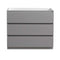 Fresca Lazzaro 42" Gray Free Standing Modern Bathroom Cabinet FCB9342GR