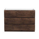 Fresca Lazzaro 48" Rosewood Free Standing Modern Bathroom Cabinet FCB9348RW