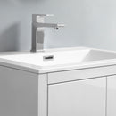 Fresca Imperia 24" Glossy White Free Standing Modern Bathroom Cabinet with Integrated Sink FCB9424WH-I