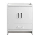 Fresca Imperia 30" Glossy White Free Standing Modern Bathroom Cabinet FCB9430WH