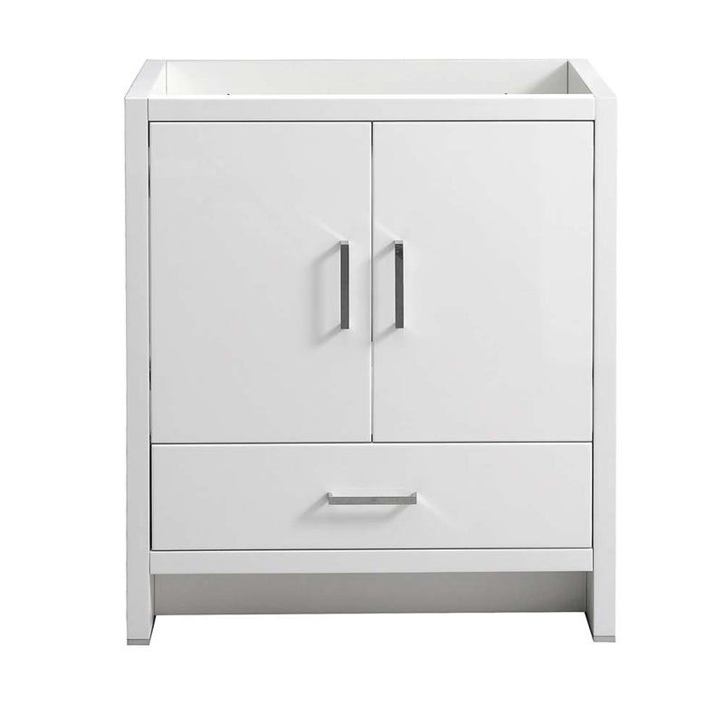 Fresca Imperia 30" Glossy White Free Standing Modern Bathroom Cabinet FCB9430WH