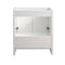 Fresca Imperia 30" Glossy White Free Standing Modern Bathroom Cabinet FCB9430WH