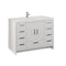 Fresca Imperia 48" Glossy White Free Standing Modern Bathroom Cabinet w/ Integrated Sink FCB9448WH-I