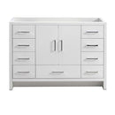 Fresca Imperia 48" Glossy White Free Standing Modern Bathroom Cabinet FCB9448WH