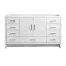 Fresca Imperia 60" Glossy White Free Standing Single Sink Modern Bathroom Cabinet FCB9460WH-S