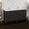 Fresca Imperia 72" Dark Gray Oak Free Standing Double Sink Modern Bathroom Cabinet with Integrated Sink FCB9472DGO-I