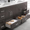 Fresca Imperia 72" Dark Gray Oak Free Standing Double Sink Modern Bathroom Cabinet with Integrated Sink FCB9472DGO-I