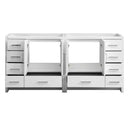 Fresca Imperia 72" Glossy White Free Standing Double Sink Modern Bathroom Cabinet FCB9472WH