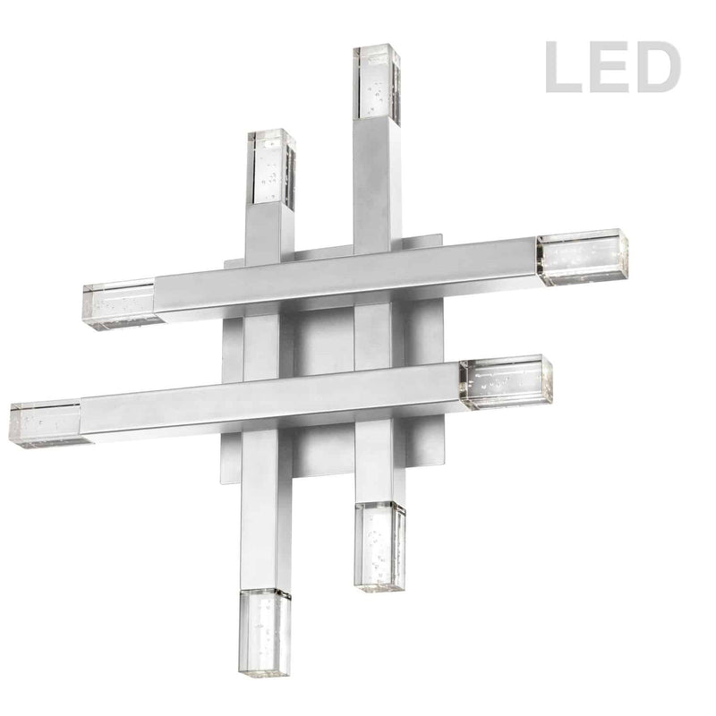 Dainolite 24W Wall Sconce Polished Chrome with Acrylic Diffuser FCS-1432W-PC