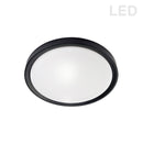 Dainolite 30W Flush Mount Matte Black Finish FID-1630LEDFH-MB