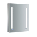 Fresca Tiempo 24" Wide x 30" Tall Bathroom Medicine Cabinet w/ LED Lighting & Defogger FMC012430-R