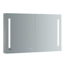 Fresca Tiempo 48" Wide x 30" Tall Bathroom Medicine Cabinet w/ LED Lighting & Defogger FMC014830